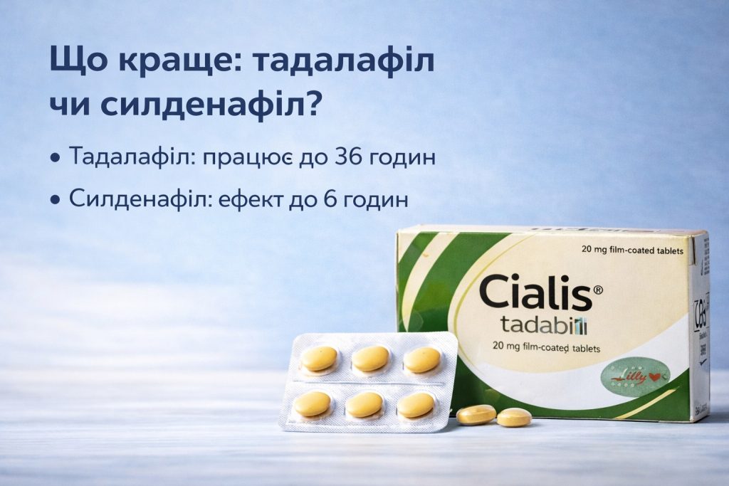що краще силденафіл чи даталафіл?