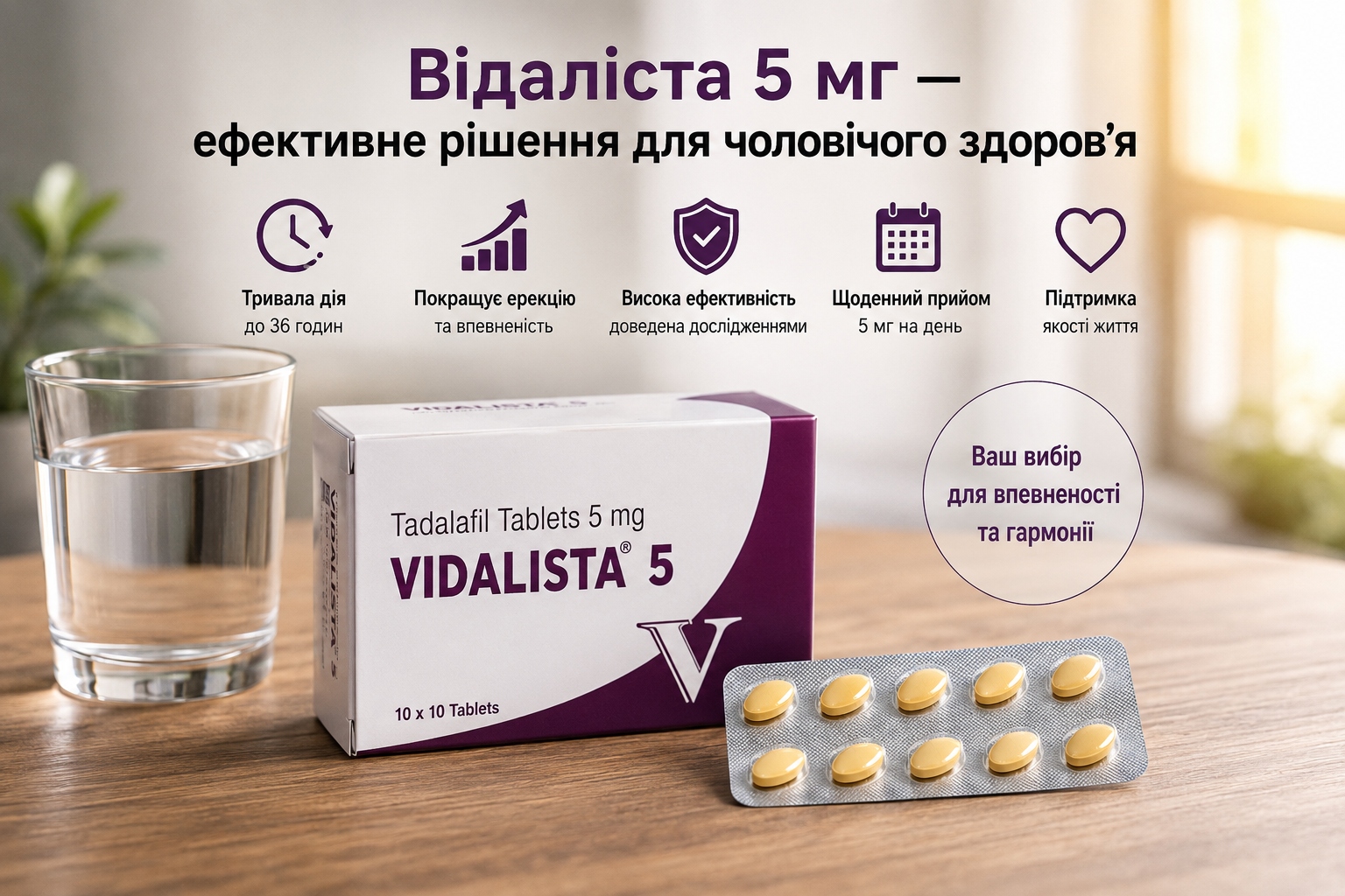 відаліста 5 інструкція, відгуки, показання